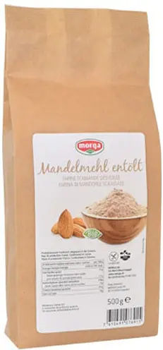 Mandelmehl entölt Bio