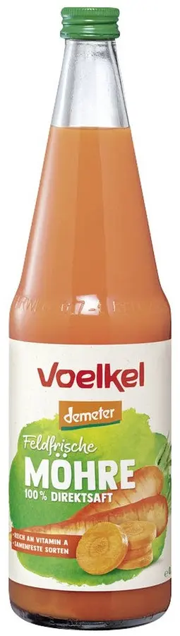 Voelkel Möhrensaft feldfrisch Demeter