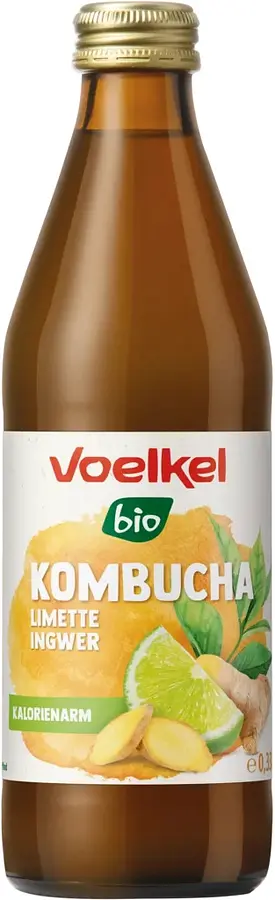 Voelkel Kombucha Limette Ingwer Bio