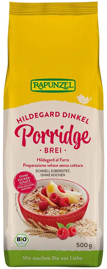 Hildegard Dinkel Porridge Brei Bio