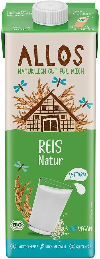 Reisdrink ungesüsst Bio