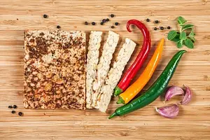 Tempeh mit Gyrosgewürz Bio, 200 g