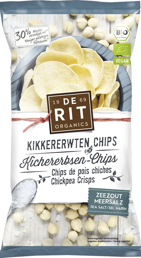 Chips Kichererbsen Meersalz Bio
