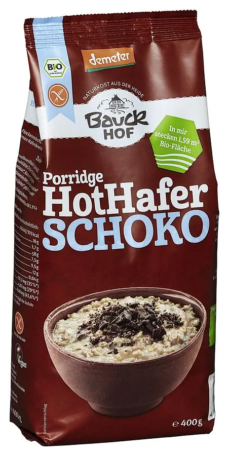 Bauck Hot Hafer Schoko Demeter gf