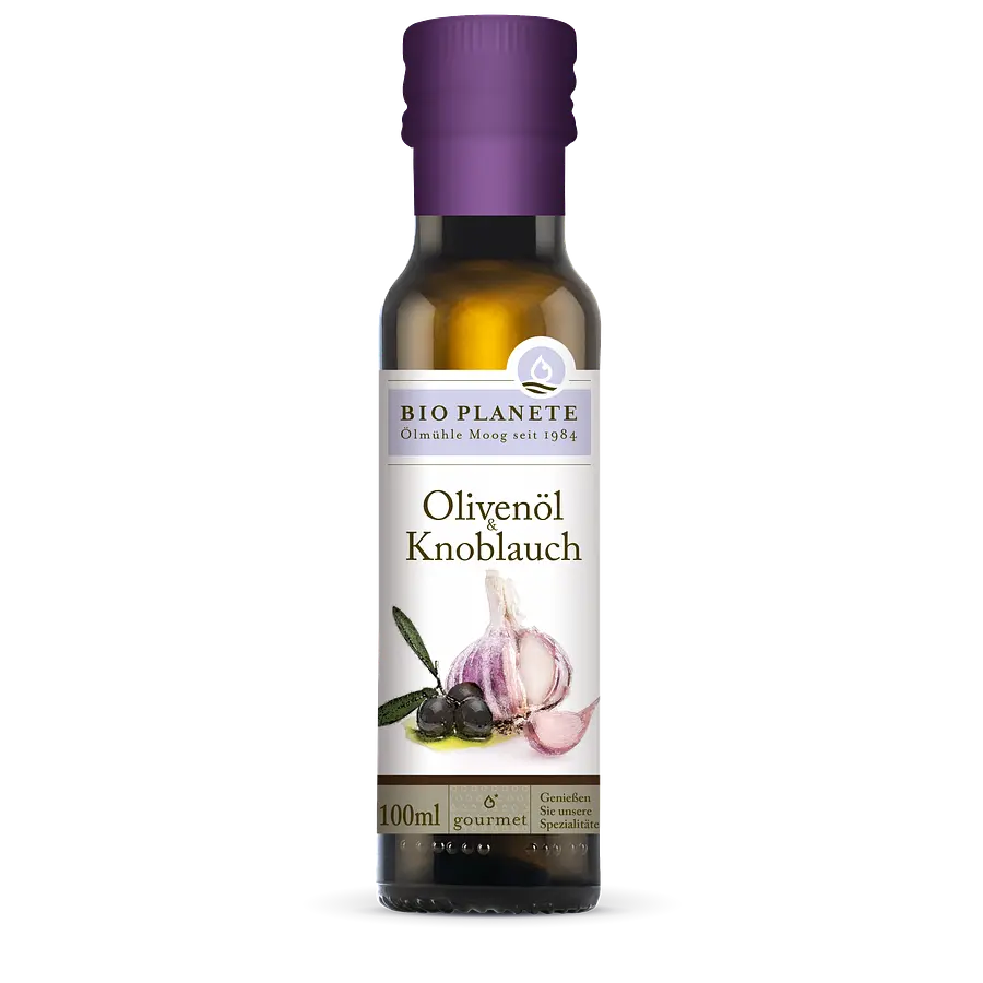 BioPlanète Olivenöl & Knoblauch Bio