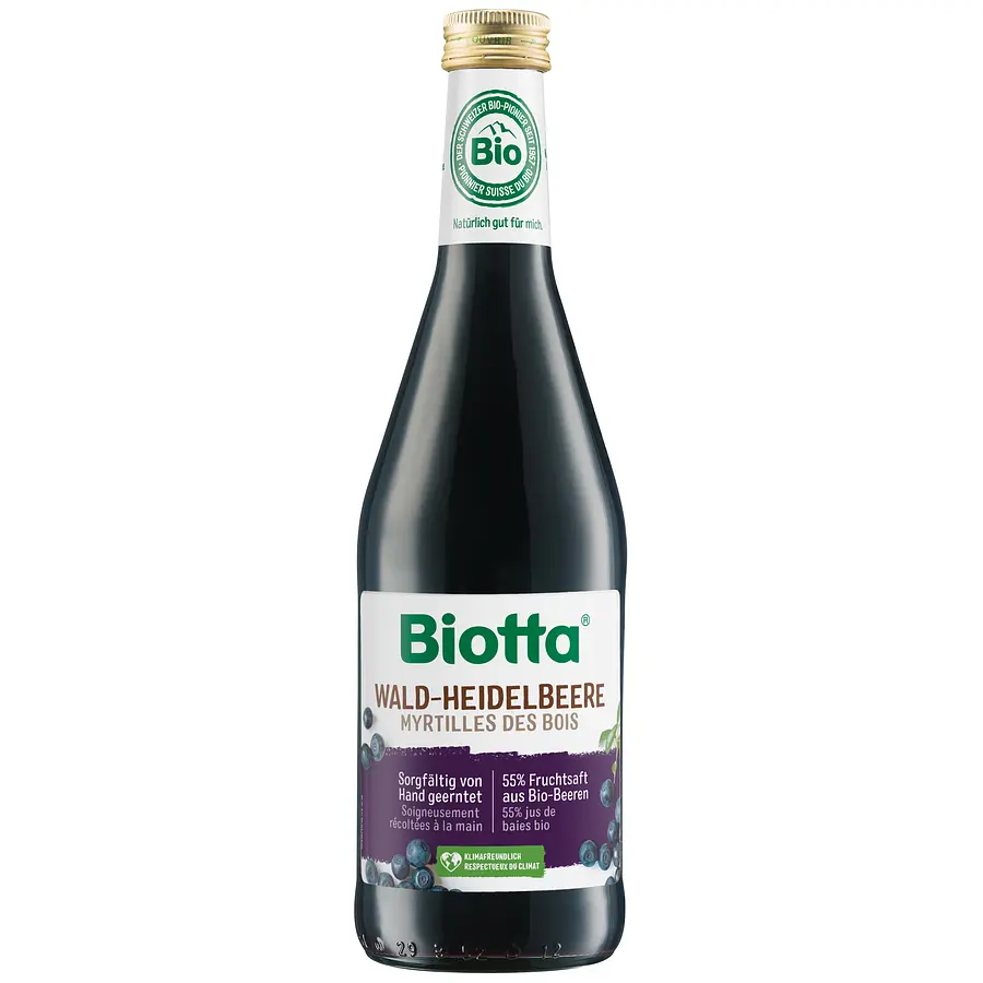 Biotta Wald Heidelbeeren Bio