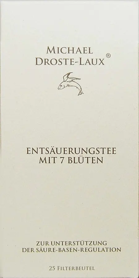 Droste-Laux Entsäuerungstee 7 Blüten Teebeutel