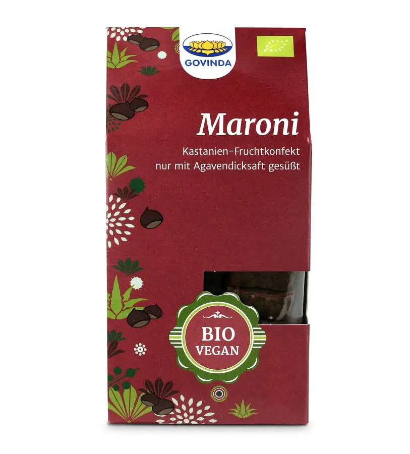 Govinda Maroni Konfekt Bio vegan