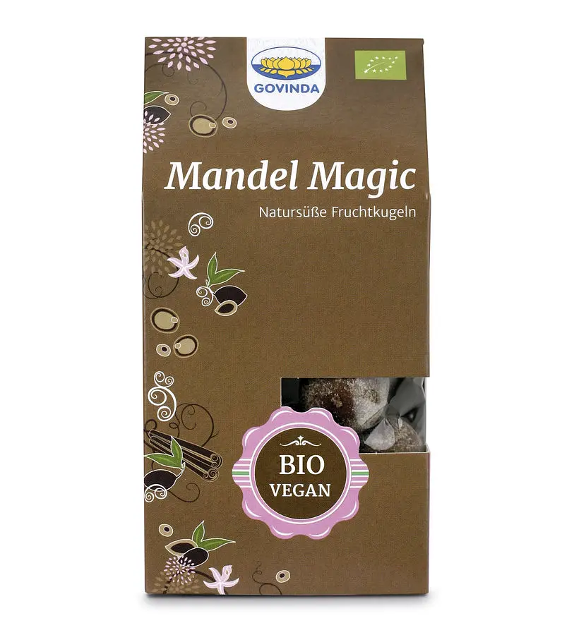 Govinda Mandel Magic Kugeln Bio vegan