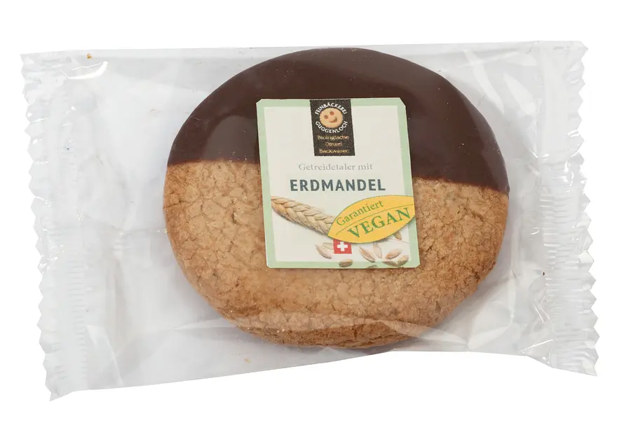 Guggenloch Getreidetaler mit Erdmandeln Bio vegan