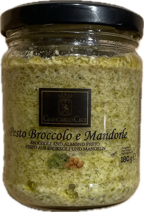 Pesto aus Brokkoli und Mandeln Bio