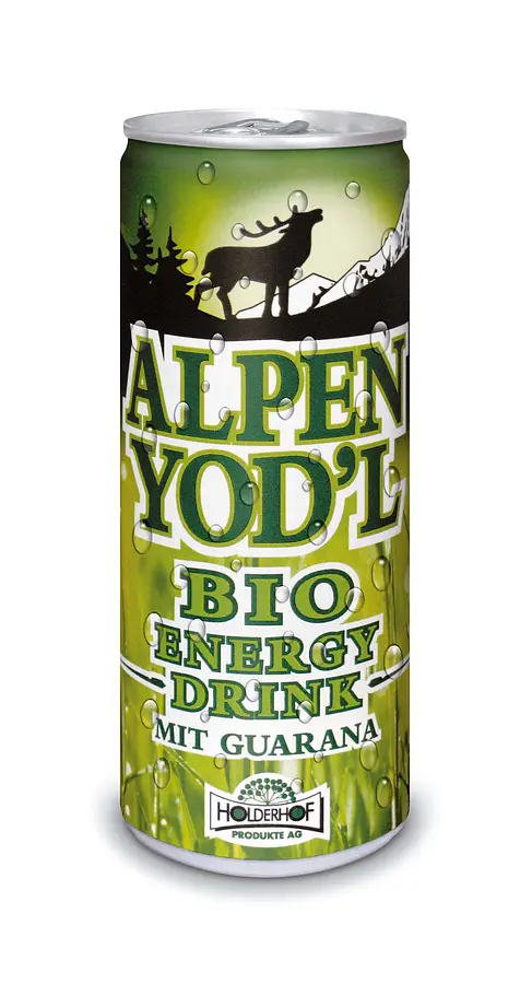 Holderhof Alpen Yodl Energy Drink Bio