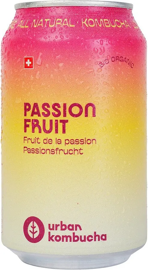 Kombucha Urban Passionsfrucht Dose Bio