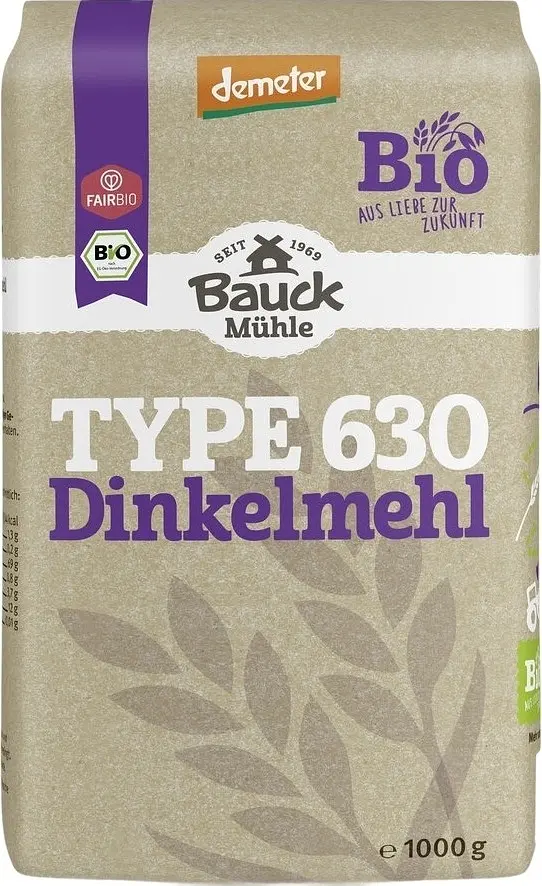 Mehl Dinkelmehl hell 630 Demeter