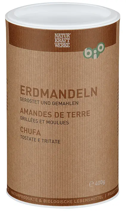NKW Erdmandeln geröstet gemahlen Bio