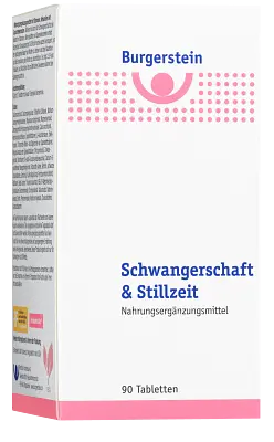 Burgerstein Schwangerschaft&Stillzeit Tabletten 90Stk