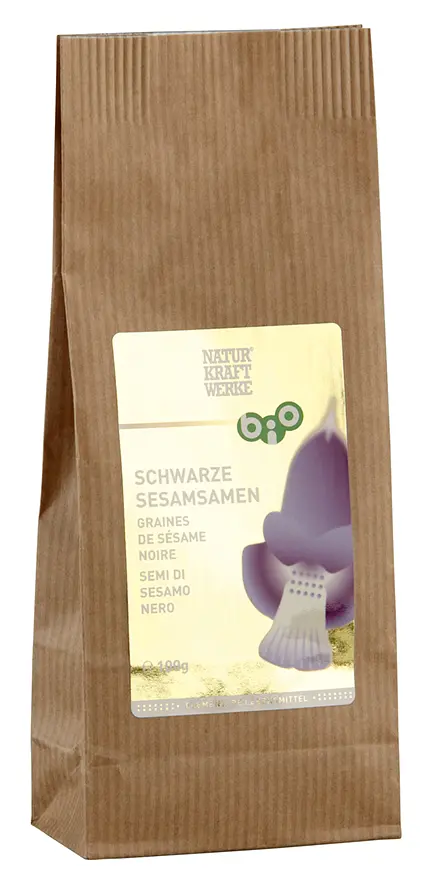 NKW Sesamsamen Schwarz Bio