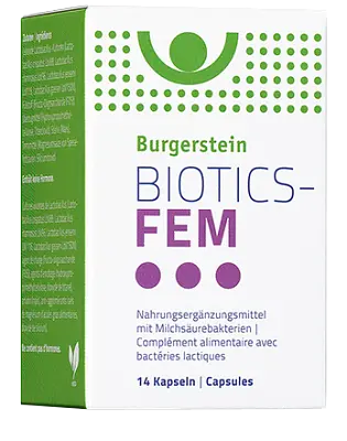 Burgerstein Biotics FEM Kapseln 14Stk