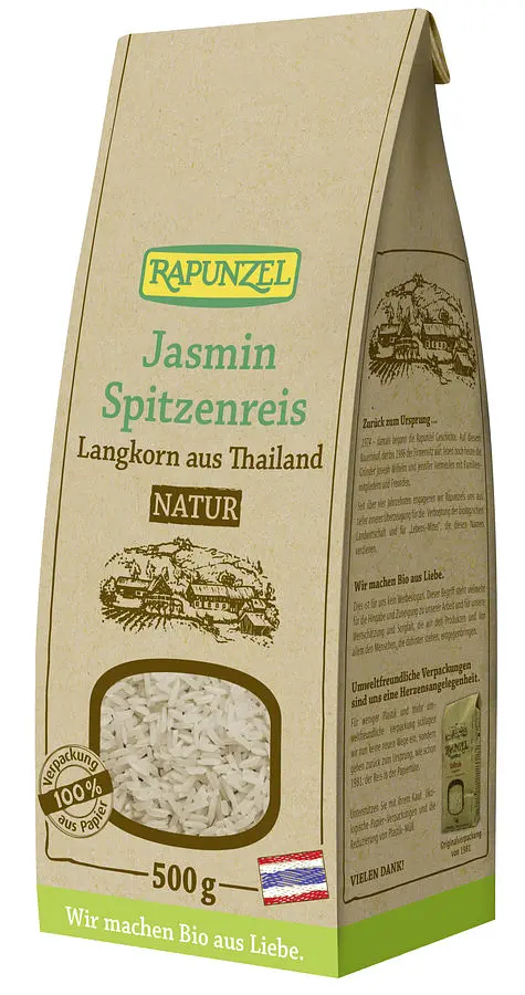 Rapunzel Jasmin Reis natur Bio
