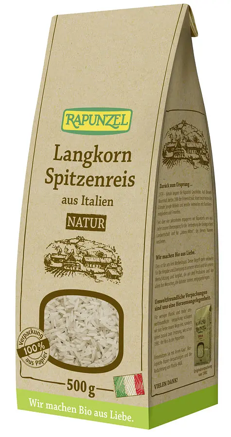 Rapunzel Langkorn Spitzenreis Bio