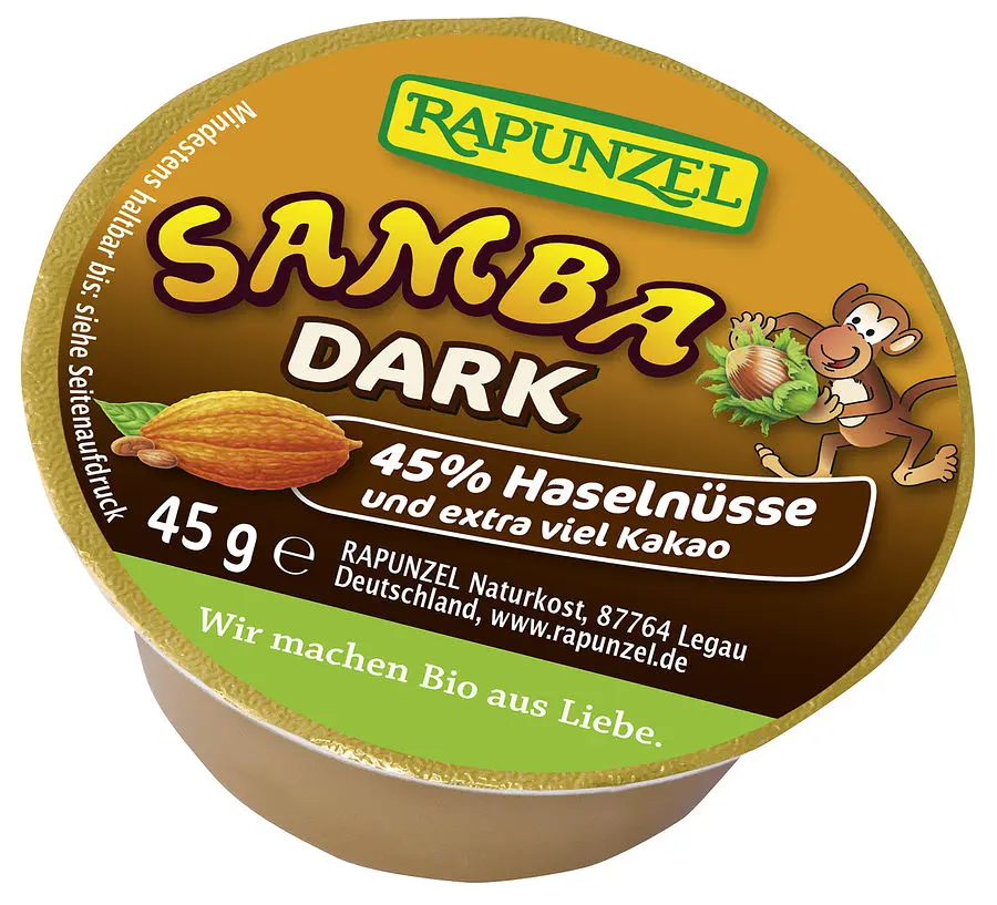 Rapunzel Samba Haselnuss dunkel Bio