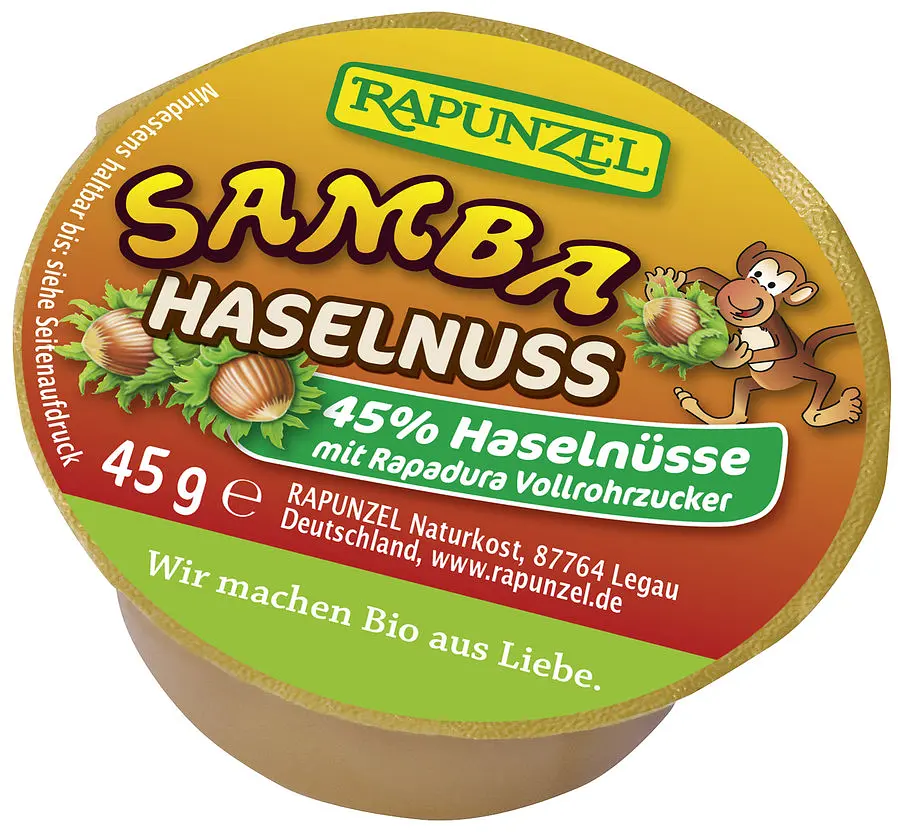 Rapunzel Samba Haselnuss Bio