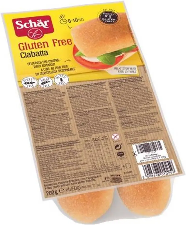 Schär Ciabatta Rustica konv gf