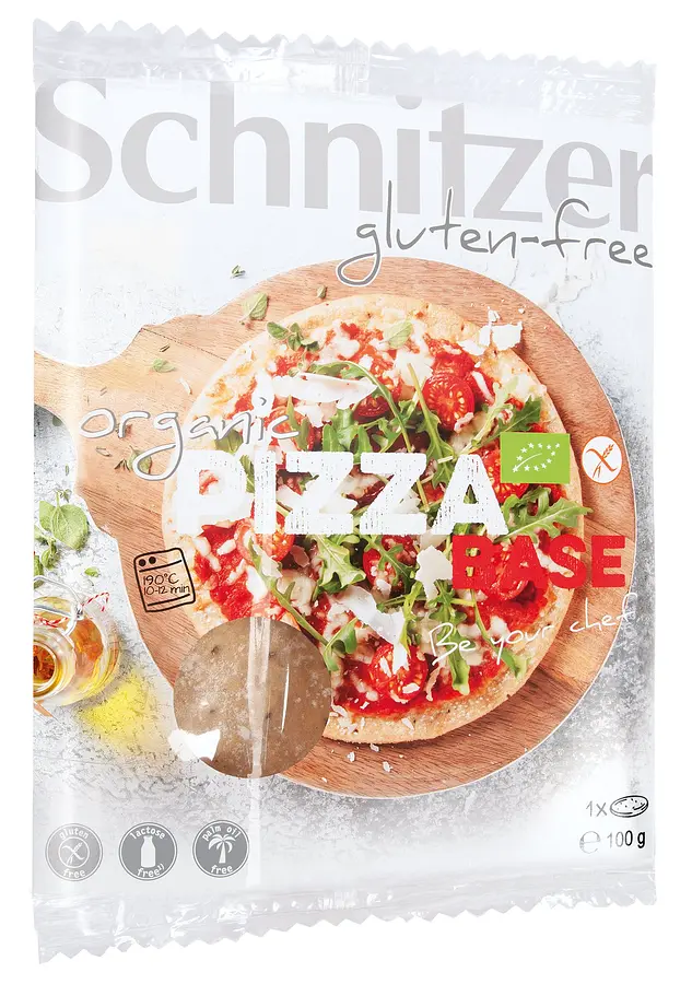 Schnitzer Pizzabase Bio gf