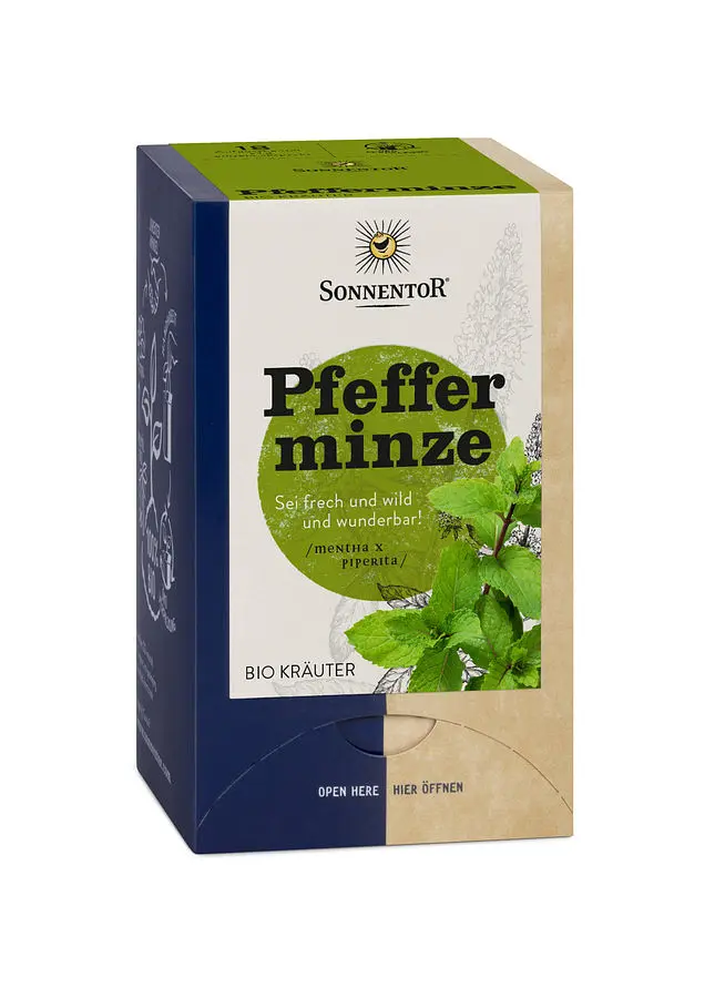 Sonnentor Tee Pfefferminze 18Btl Bio