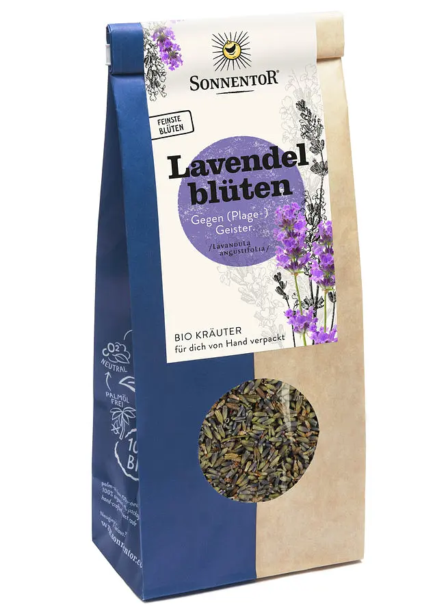 Sonnentor Tee Lavendelblüten Bio