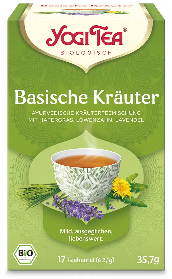 Yogi Tee Basische Kräuter Teebeutel 17Stk Bio