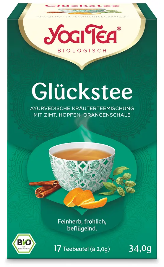 Yogi Tee Glück Teebeutel Bio