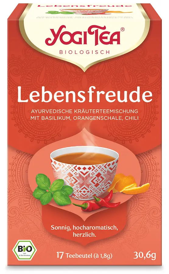 Yogi Tee Lebensfreude Teebeutel 17Stk Bio
