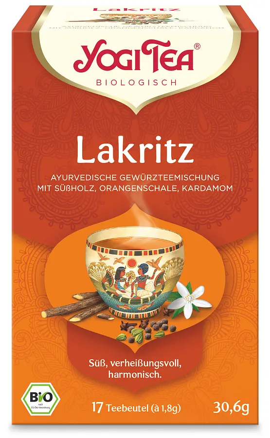 Yogi Tee Lakritz Teebeutel 17Stk Bio