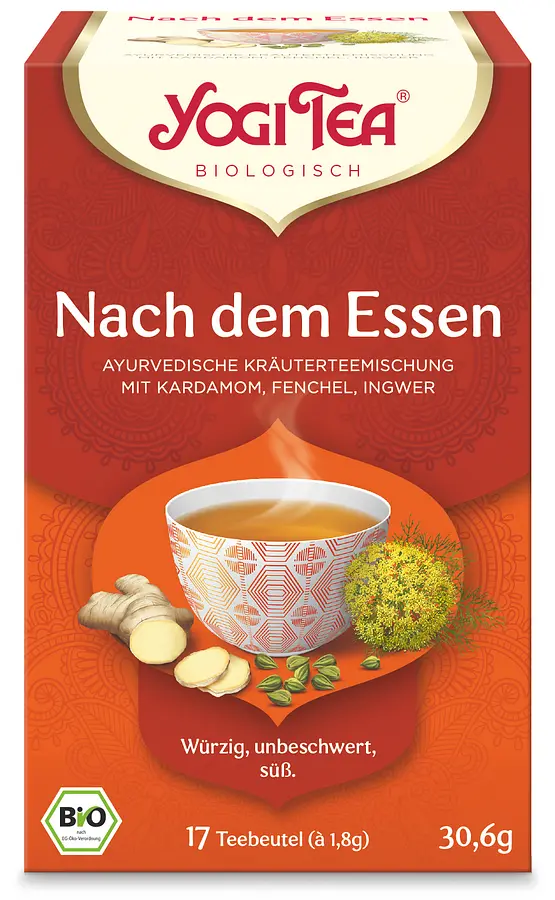 Yogi Tee Nach dem Essen Teebeutel 17Stk Bio