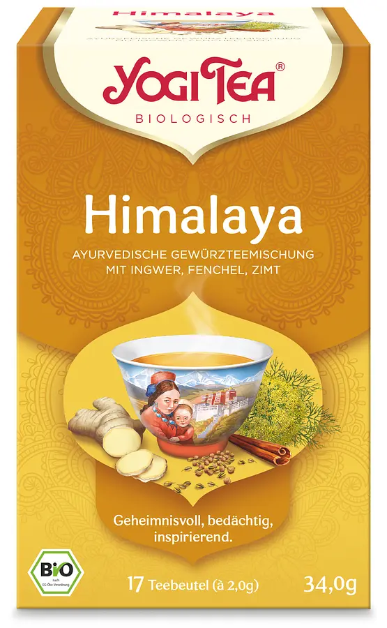 Yogi Tee Himalaya Ginger Harmony Teebeutel Bio