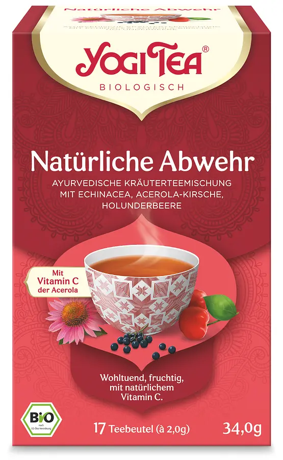 Yogi Tee Natürliche Abwehr Teebeutel 17Stk Bio
