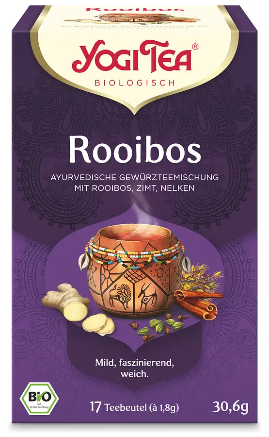 Yogi Tee Rooibos Teebeutel 17Stk Bio