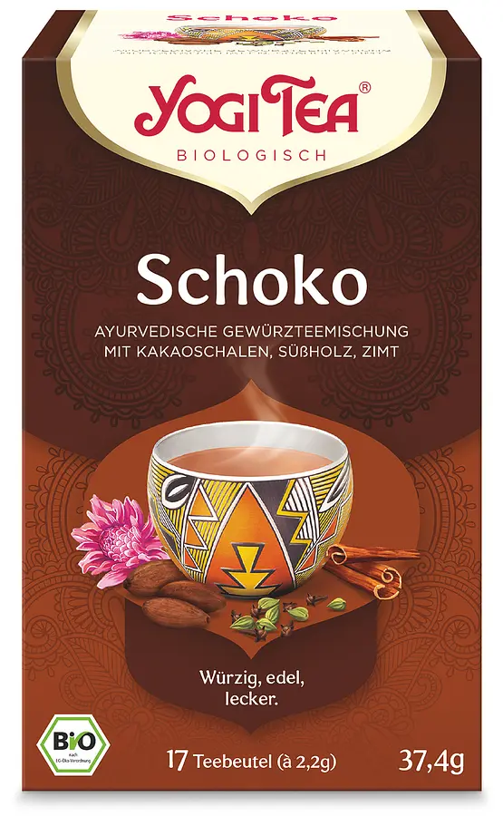 Yogi Tee Schoko Aztec Spice Teebeutel 17Stk Bio