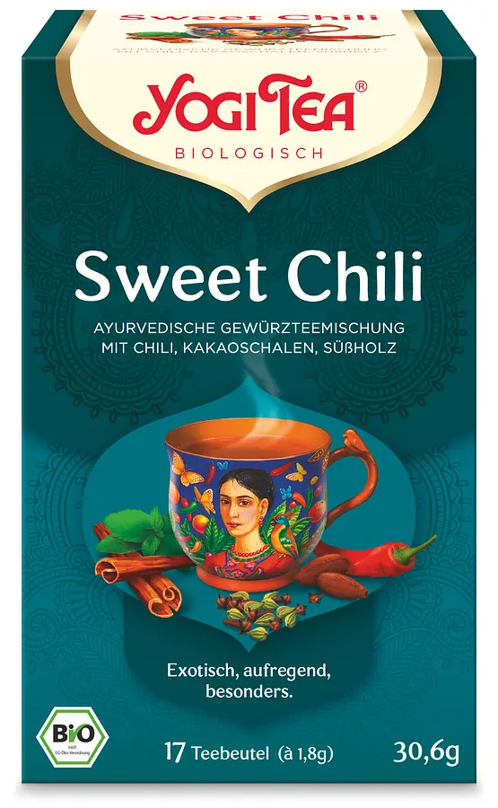 Yogi Tee Sweet Chili Teebeutel Bio