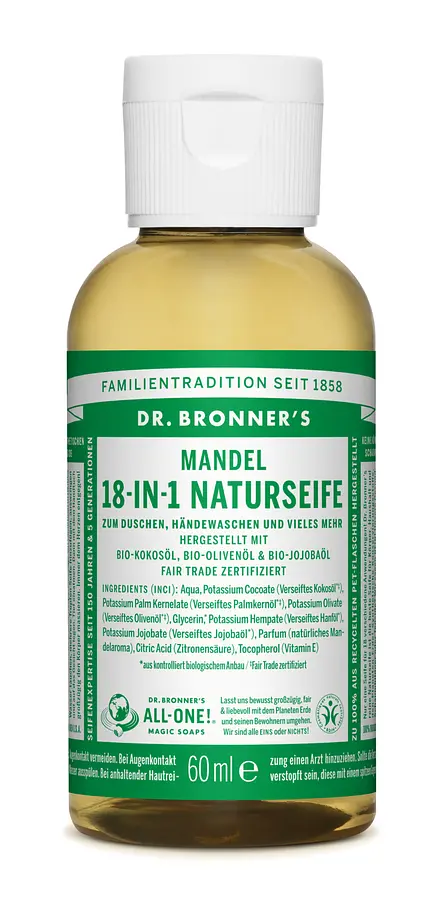 Dr. Bronners Liquid Soap Mandel