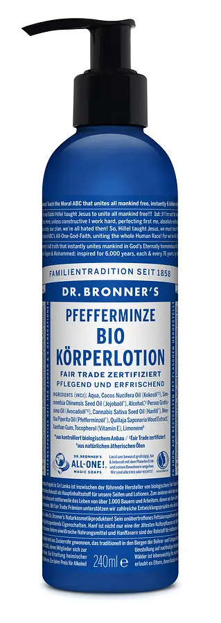 Dr. Bronners Lotion Peppermint