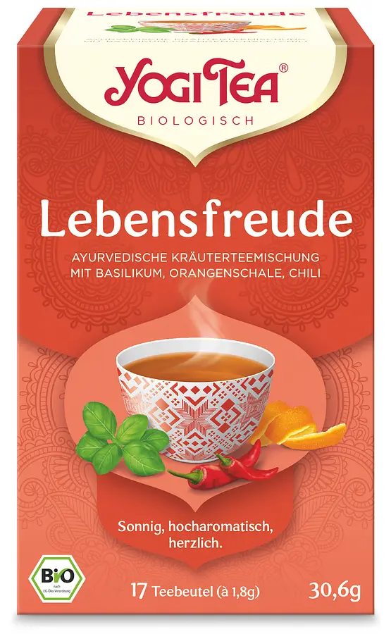 Lebensfreude Teebeutel Bio