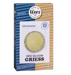 Werz Hirse Vollkorn Griess Bio gf