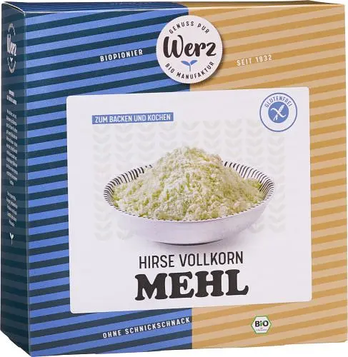 Werz Hirse Mehl Bio gf