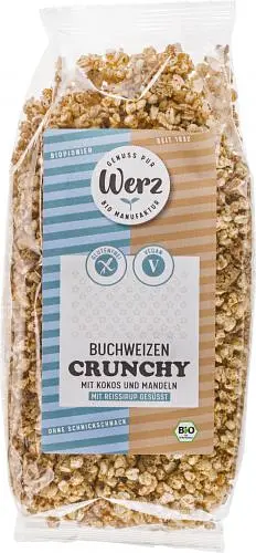 Werz Buchweizen Crunchy Vollkorn Knuspermüsli Bio gf