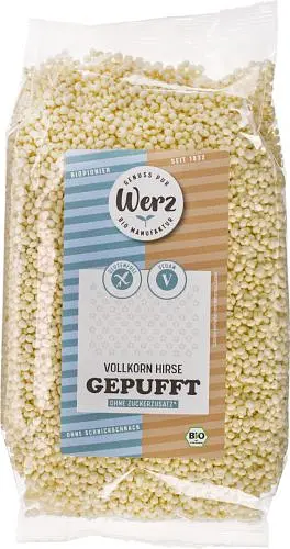 Werz Hirse gepufft Bio gf