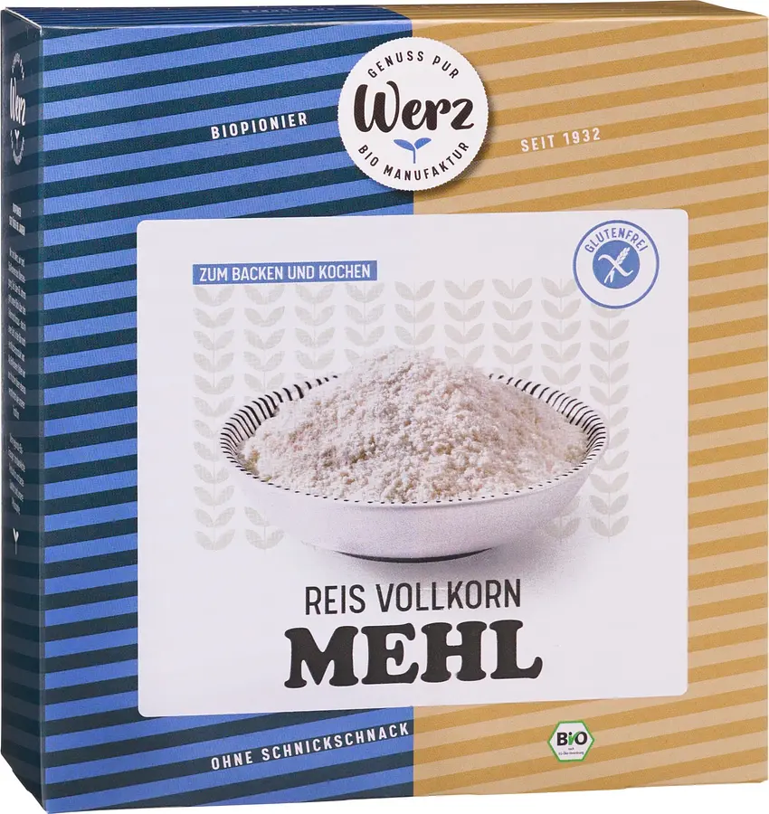 Werz Reis Mehl Bio gf