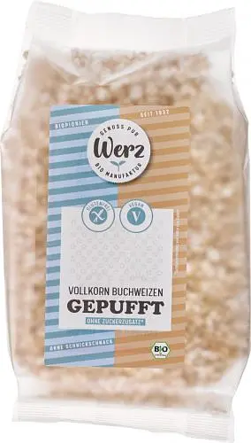 Werz Buchweizen gepufft Bio gf