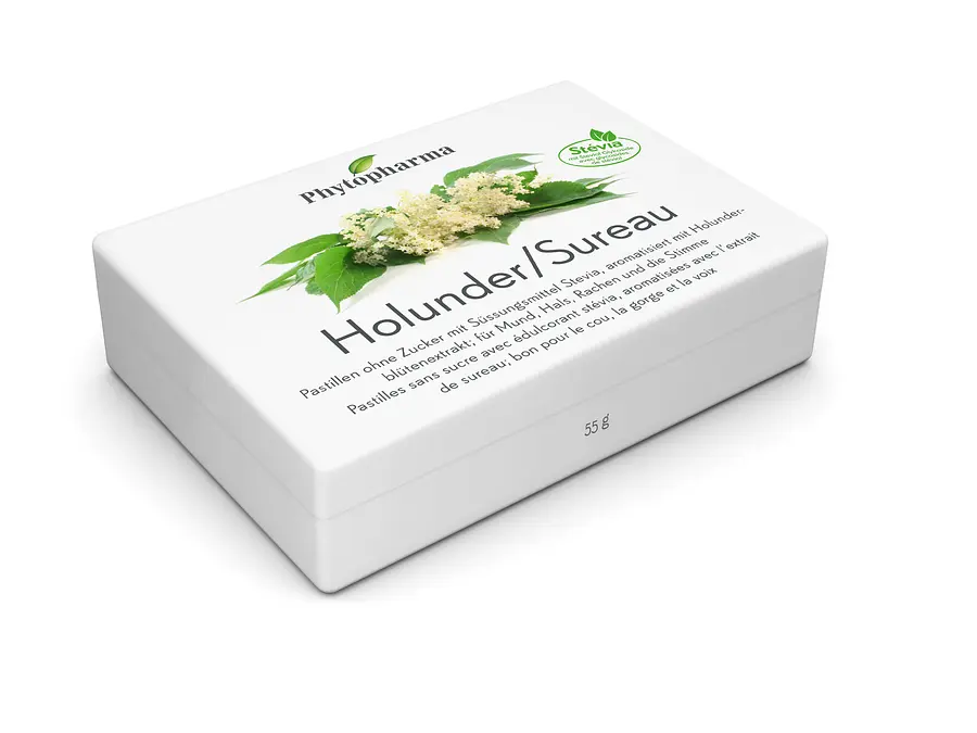 Phytopharma Holunder Pastillen